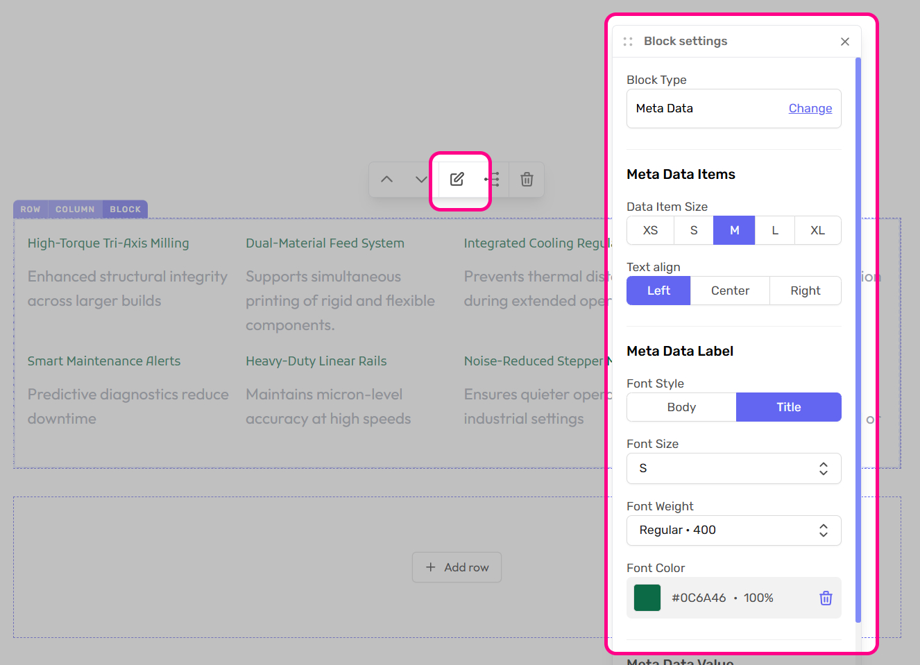 Repeatable Structures as Meta Data - POPcomms Help Center
