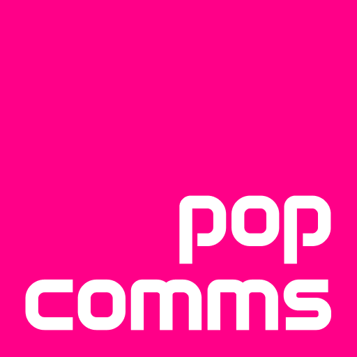 POPcomms Logo
